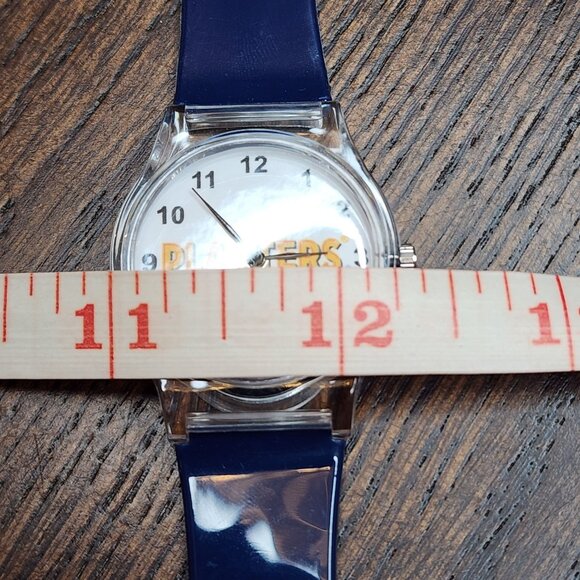 Planters Retro Style Watch With Navy Blue Band & Clear Case - Picture 5 of 5